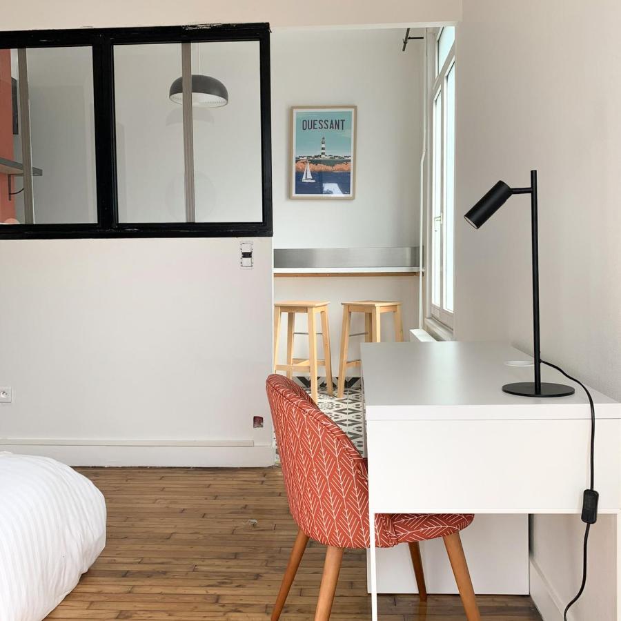 Studio Cosy Et Calme A Lambezellec Apartment Brest Ngoại thất bức ảnh
